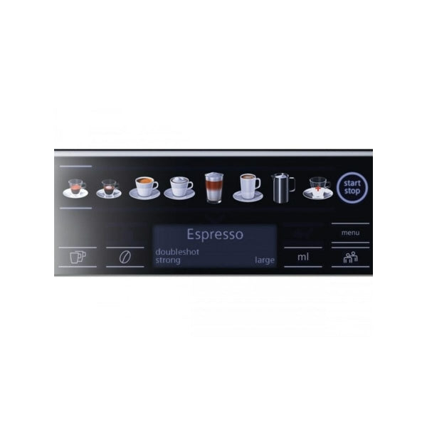 Siemens Kaffeevollautomat 654319RW, Schwarz, 1500 W, 15 bar, 300 g, 1,7 l