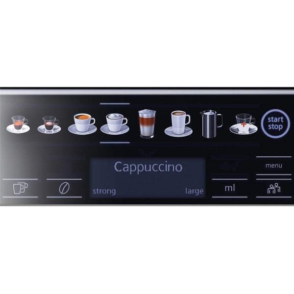 Siemens Superautomatische Kaffeemaschine AG TE657319 Schwarz Grau 1500 W 2 Skodelice 1,7 L